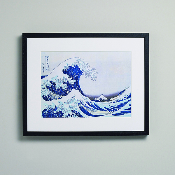 _0002_poster in custome frame japanese art